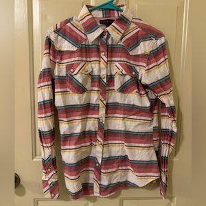 Pearl snap Rock&Roll Cowgirl button up